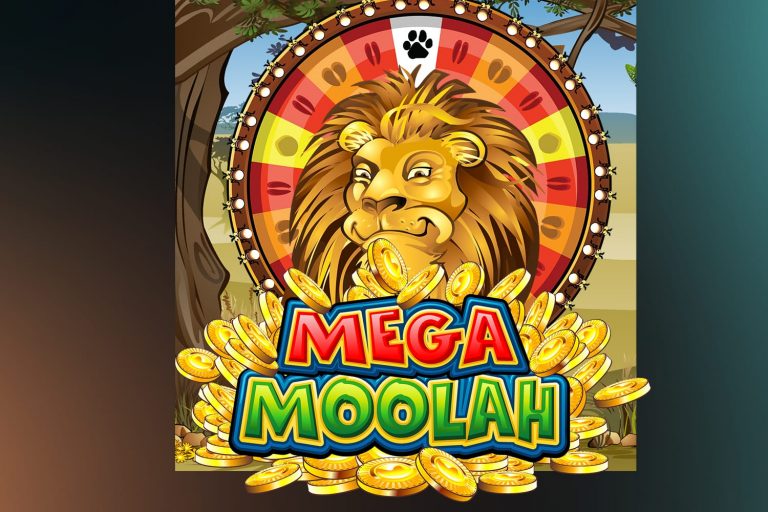 mega moolah jackpot online slot logo