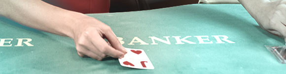 a dealer/ banker draws the J of hearts