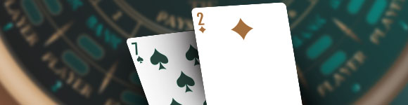 two cards - the seven of spades and the two of diamonds