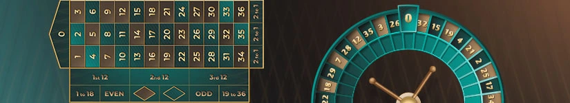european roulette table at an online casino nz