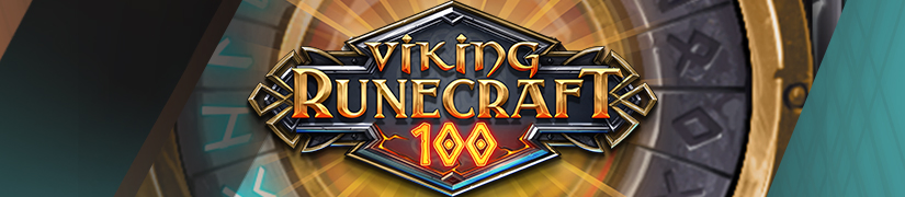 The logo of Viking Runecraft 100 from Play'N Go