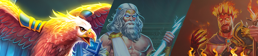 Zeus vs Hades – Gods of War gameplay and symbols