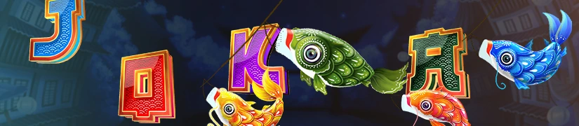 Lower-paying Game Symbols in Floating Dragon New Year Festival
