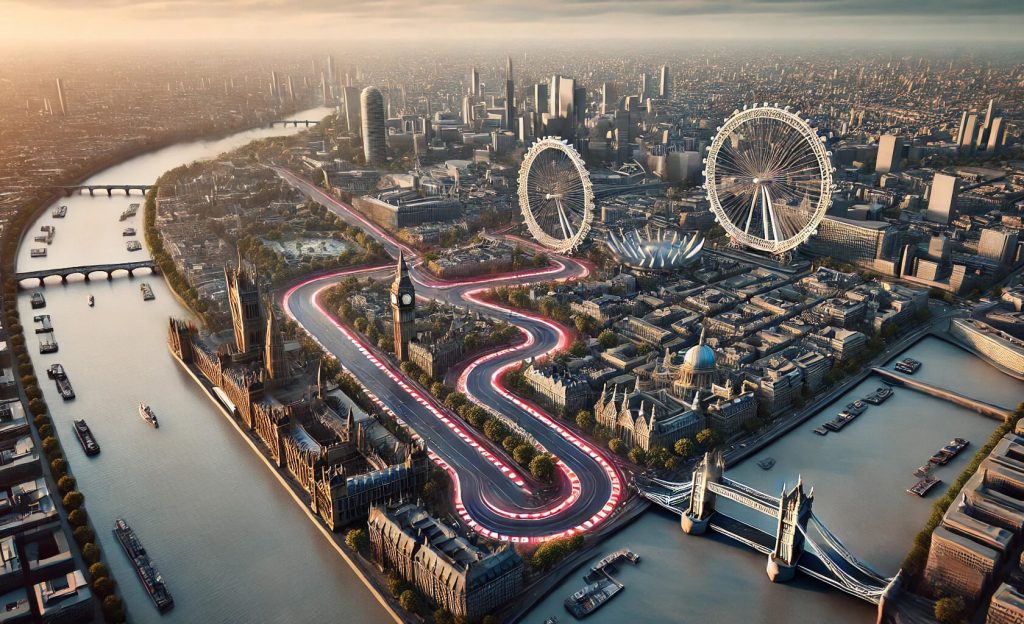 London F1 Route